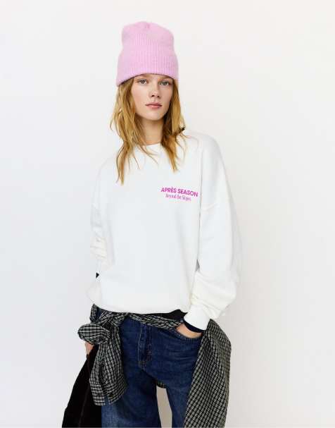 Pull&Bear - Après season - Isfarvet sweatshirt - view 1