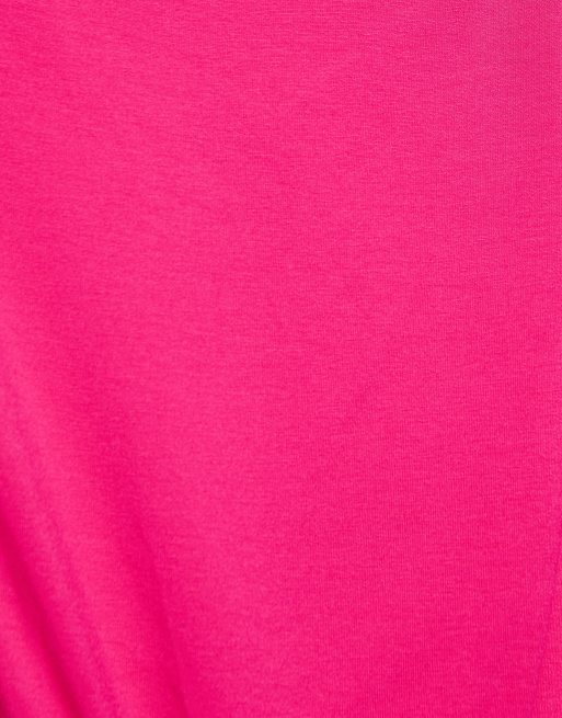 Pull&Bear Asymmetric top in pink, 6 of 7