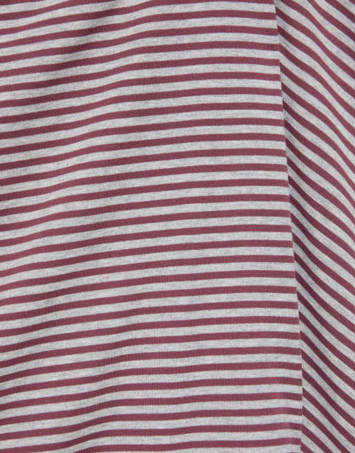 Pull&Bear asymmetrische top met lange mouwen en strepen, 6 van 6