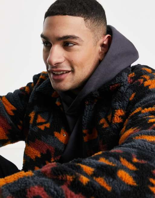 Pull and bear orange jacket cheap