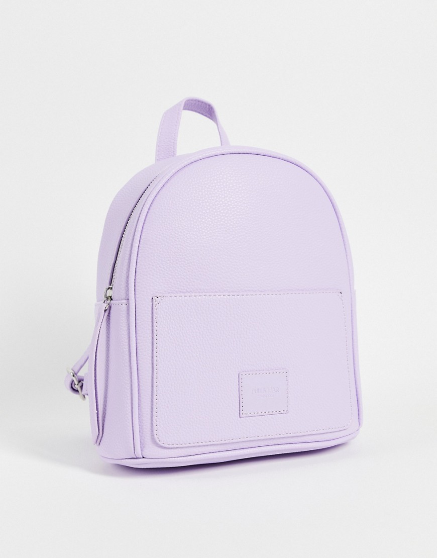 Pull & Bear backpack in lilac-Purple