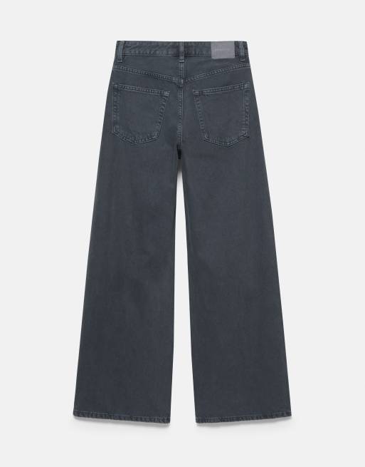 Pull&Bear baggy jeans i ink blue, 7 af 7