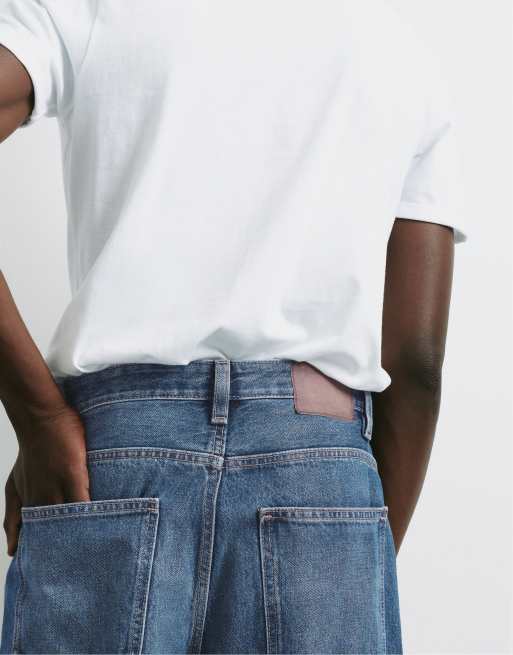 Pull&Bear Baggy jeans in dark blue, 4 of 7