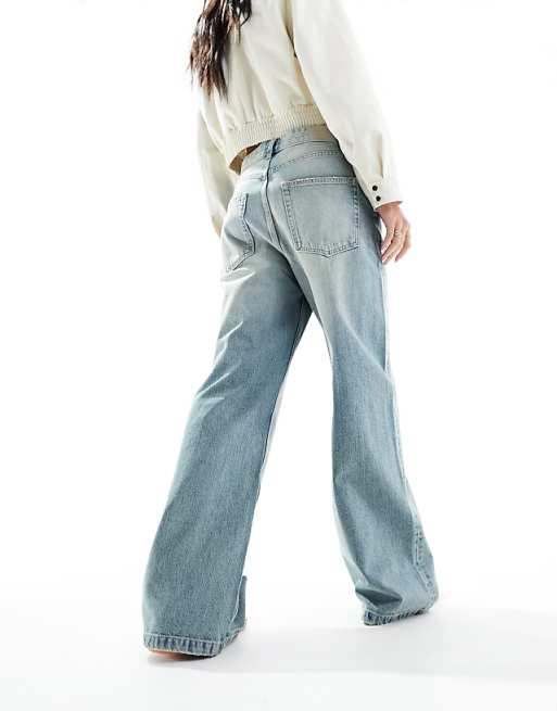 Pull&Bear baggy jeans in dirty blue wash | ASOS Pull&Bear baggy jeans in dirty blue wash | ASOS