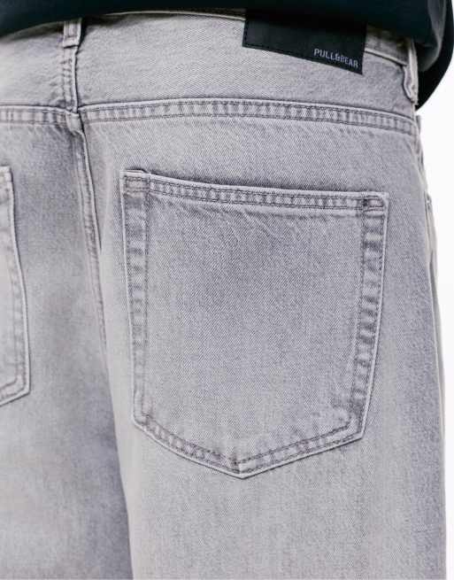 Pull&Bear Baggy jeans in pale grey