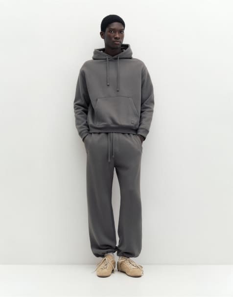 Pull&Bear baggy joggers i grått - view 1
