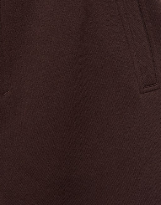 Pull&Bear Baggy joggers in chocolate, 6 of 7
