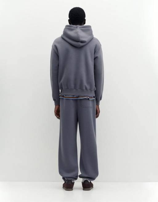 Pull&Bear Baggy joggers in grey blue, 2 of 7