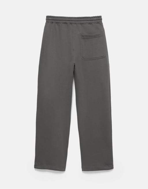 Pull&Bear baggy joggingbukser i grå, 7 af 7