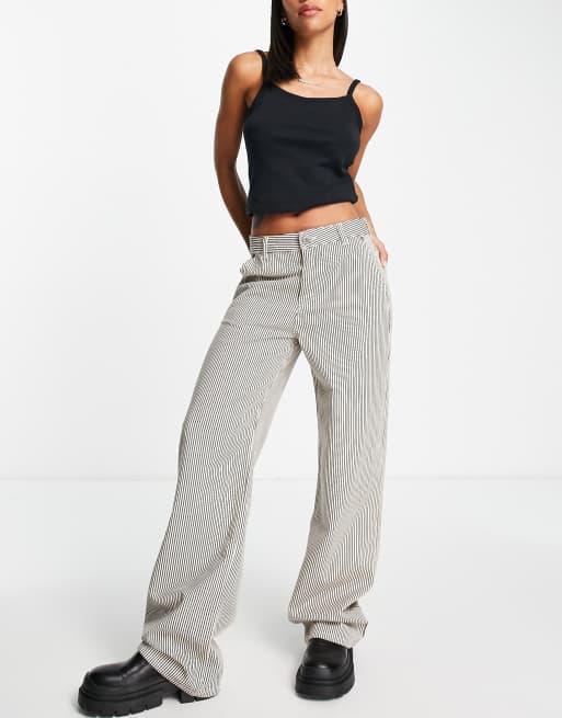 Pull and bear striped hot sale pants