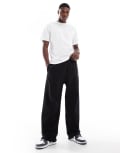 [Pull & Bear] Pull & Bear baggy trackies in black XL BLACK