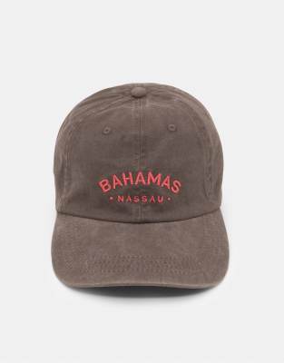 Pull&Bear – Bahamas – Brun keps