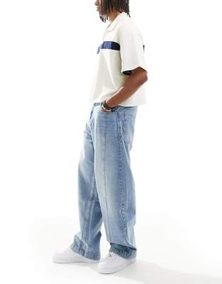 Pull & Bear Barrel Fit Jeans