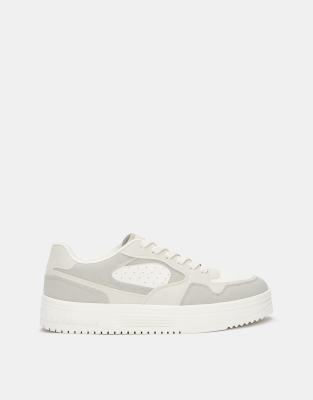 Basic - Baskets dcontractes - cru - Pull & bear - Modalova