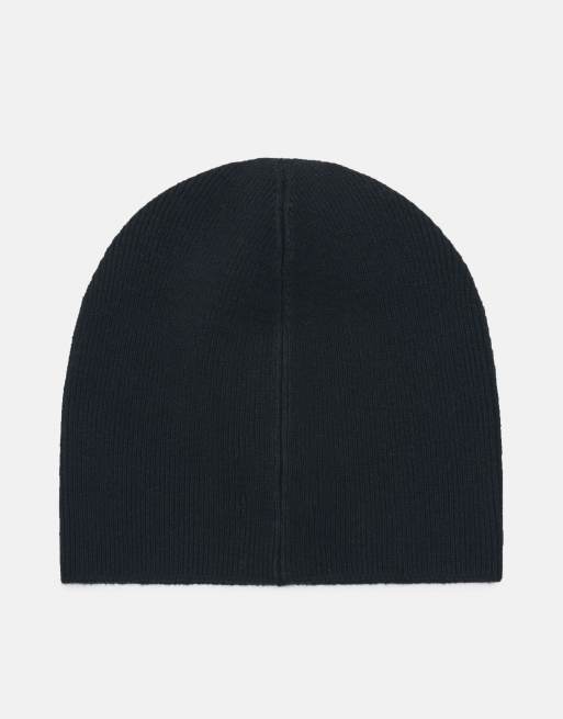 Pull&Bear Basic beanie in black, 6 of 6