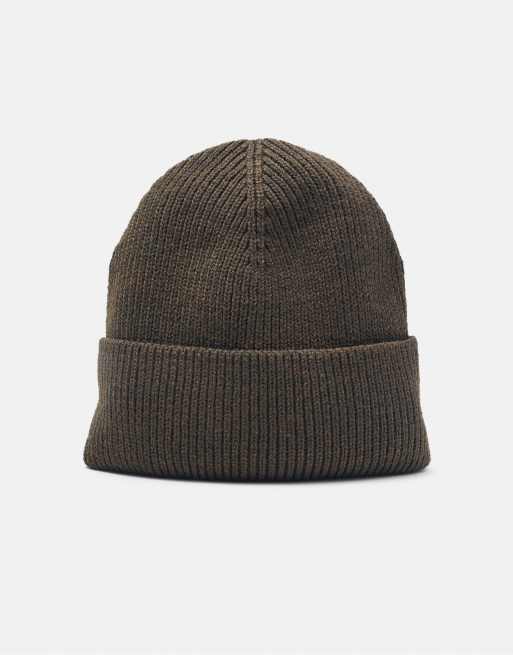 Pull&Bear Basic-Beanie in Braun, 2 von 5