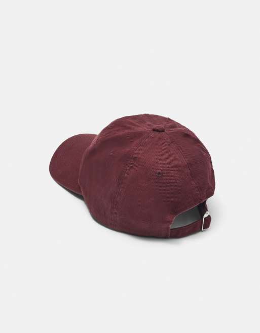 Pull&Bear Basic-Cap in Burgunderrot, 2 von 6