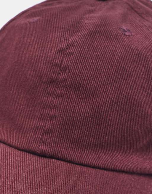 Pull&Bear Basic-Cap in Burgunderrot, 5 von 6