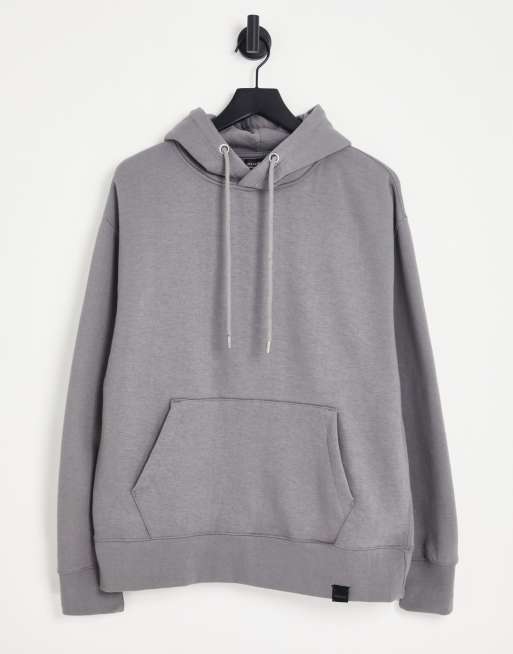 Pull and cheap bear hoodie grey