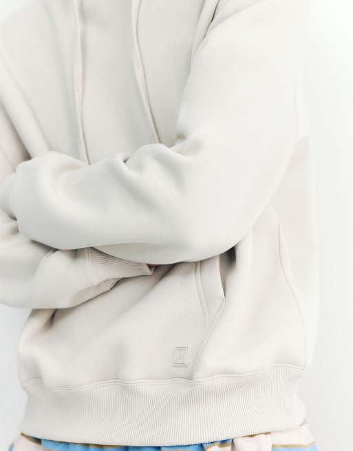 Pull&Bear Basic hættetrøje i ask, 3 af 6