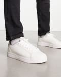 [Pull & Bear] Pull & Bear basic lace-up sneakers in white 39 White