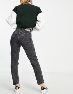 basic mom jeans pull and bear