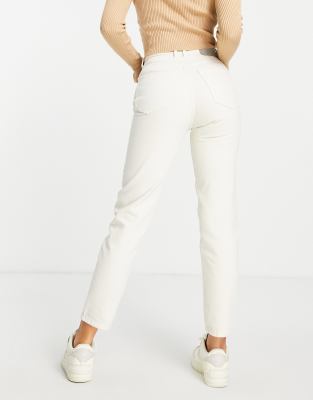 basic mom fit jeans pull and bear