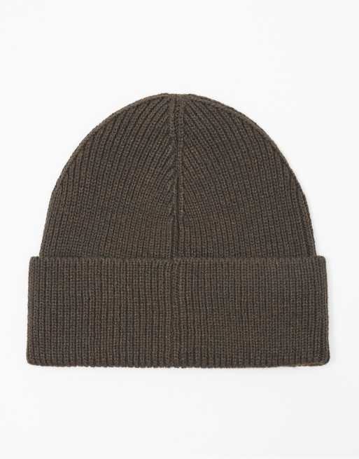 Pull&Bear Basic mössa i brunt, 5 av 5