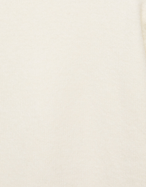 Pull&Bear Basic round neck jumper in beige, 6 of 7