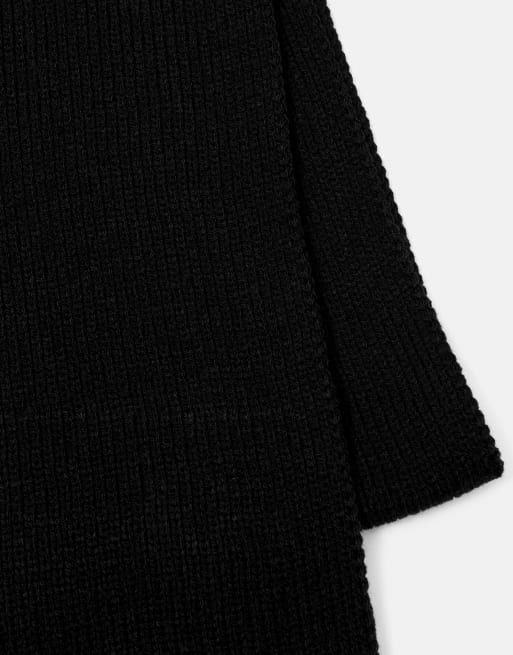 Pull&Bear Basic-Schal in Schwarz, 3 von 4