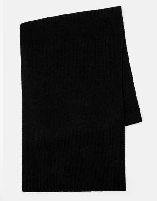 Pull&Bear Basic sciarpa nera, 2 di 4
