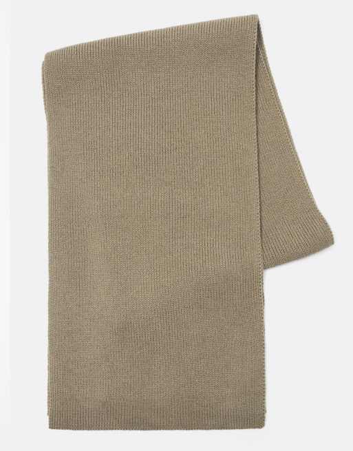 Pull&Bear Basic sjaal in taupe, 2 van 4