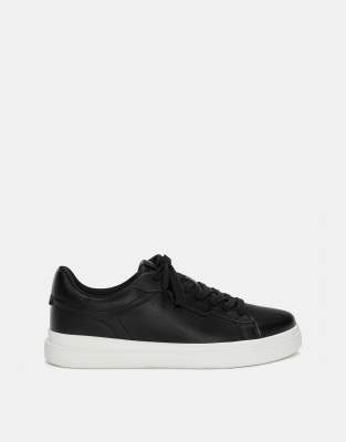 Pull&Bear Basic sneakers in contrast