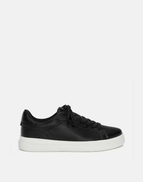 Pull&Bear Basic sneakers in contrast - view 1