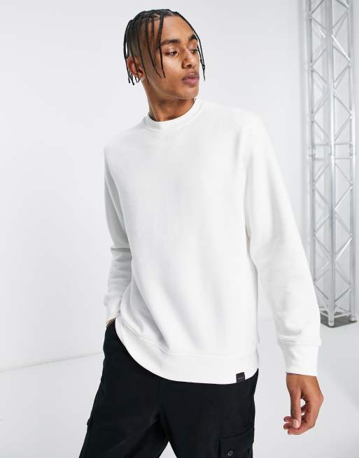 Pull&Bear - basic - Sweatshirt in wit