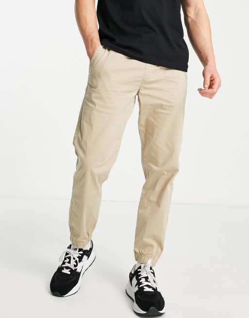 Pull&Bear basic trackies in beige