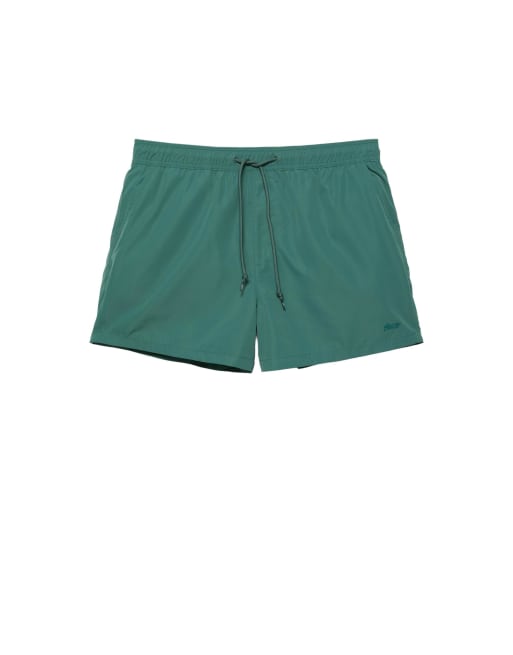 Pull&Bear - Basic - Zwemshort in groen, 4 van 4