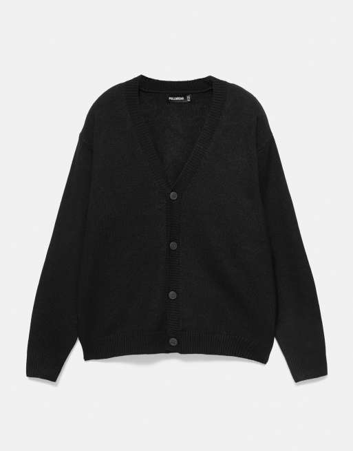 Pull&Bear basisvest in zwart, 5 van 7