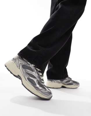 Baskets  semelle chunky - mtallis - Pull & bear - Modalova