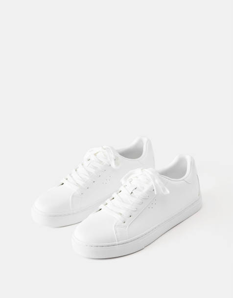 Pull&Bear - Baskets casual - Blanc - view 1