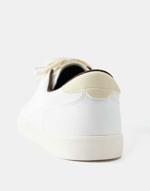 Pull&Bear baskets casual blanches, 3 de 4