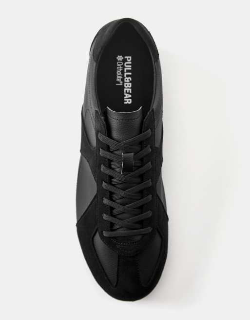 Pull&Bear baskets casual noires, 3 de 4