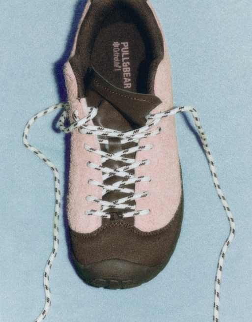 Pull&Bear baskets de randonnée rose, 6 de 6