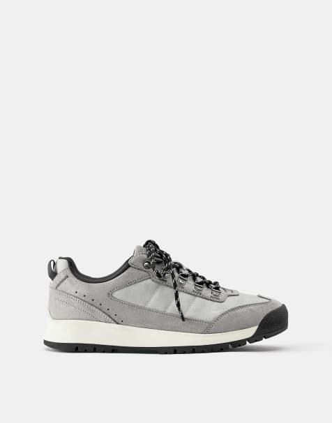 Pull&Bear baskets de trekking grises - view 1
