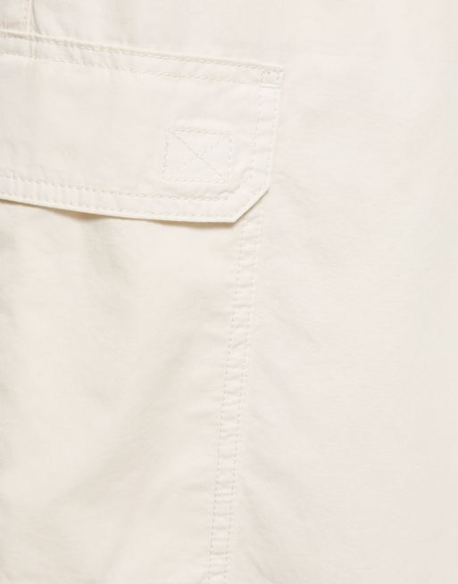 Pull&Bear – Beige bermudashorts i cargostil, 7 av 7