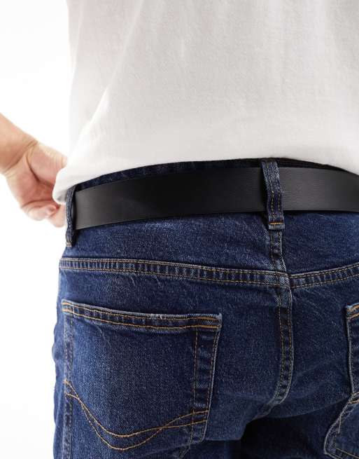 Belt with double buckle - pull&bear