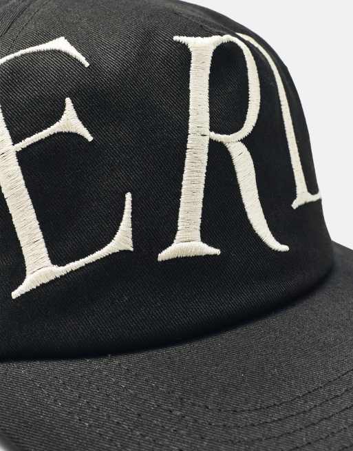 Pull&Bear Berlin broderad keps i svart, 4 av 5