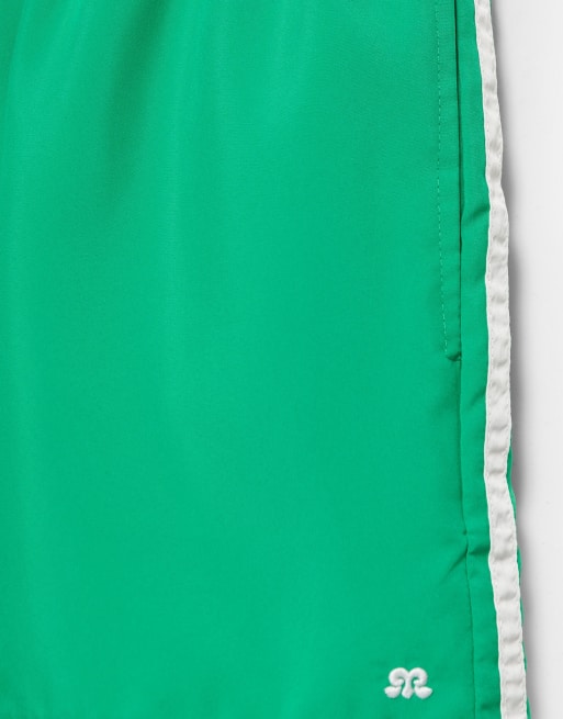 Pull&Bear bermuda à bandes latérales vert, 7 de 7