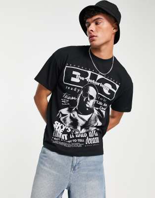 pull and bear biggie t shirt