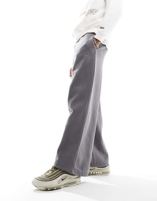 Pull&Bear - Black Label - Joggers vestibilità skater grigi